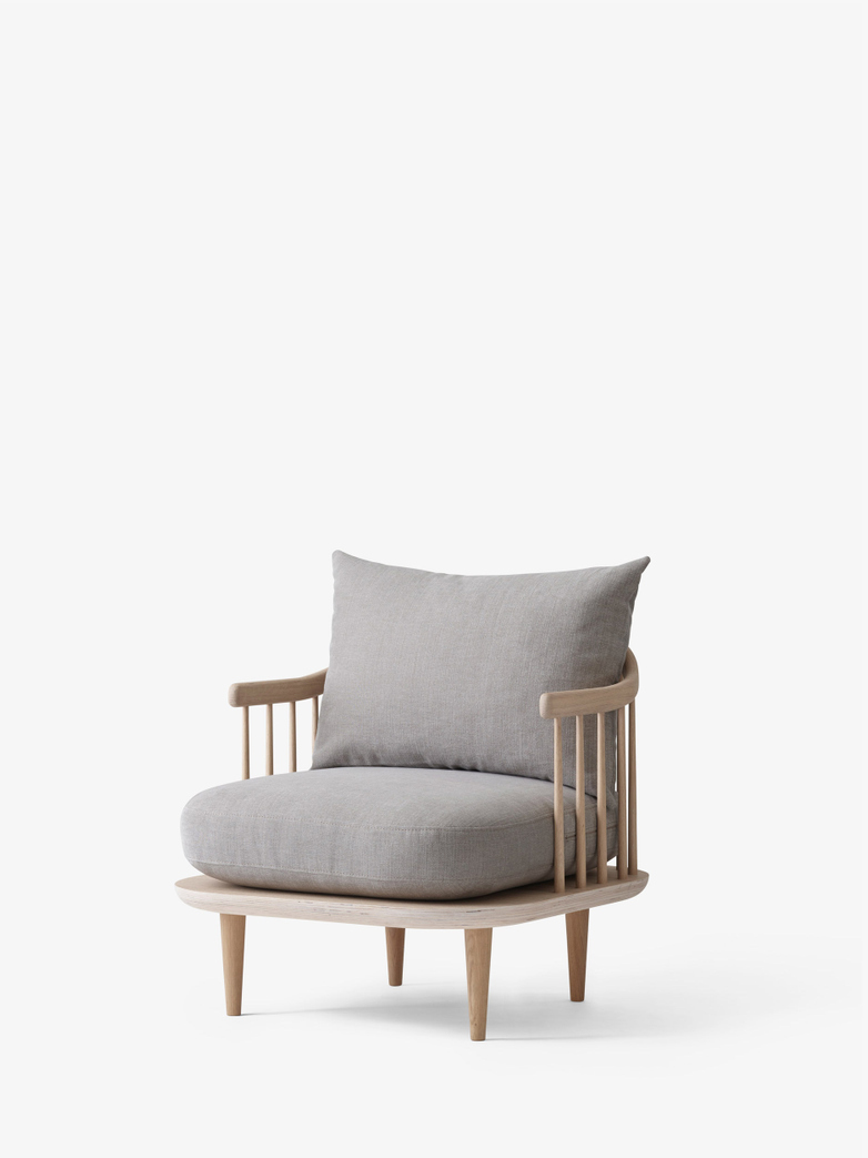 Fly Chair SC10 - White Oiled Oak – Light Grey
