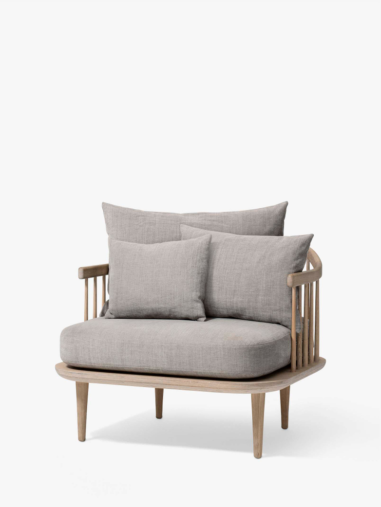 Fly Chair SC1 – White Oiled Oak – Beige