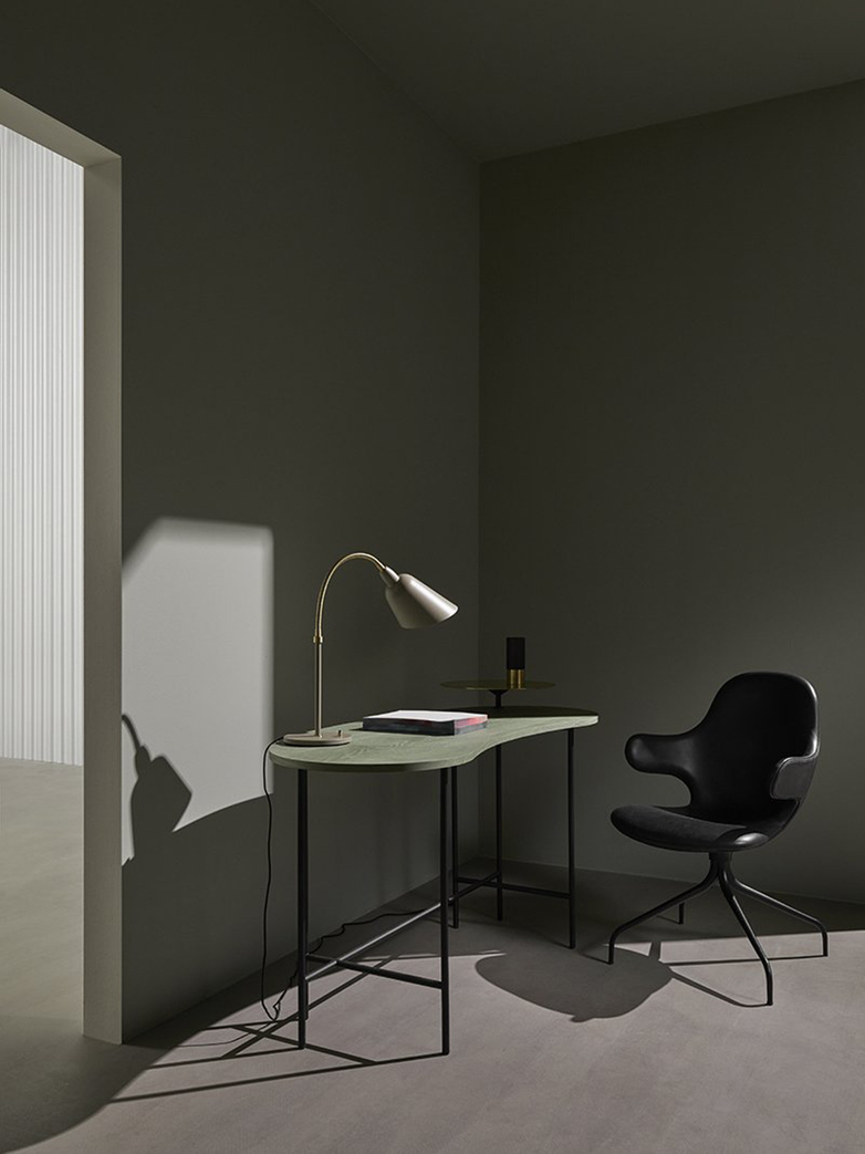 Pallete Desk JH9 – Grey Green Ash & Brass