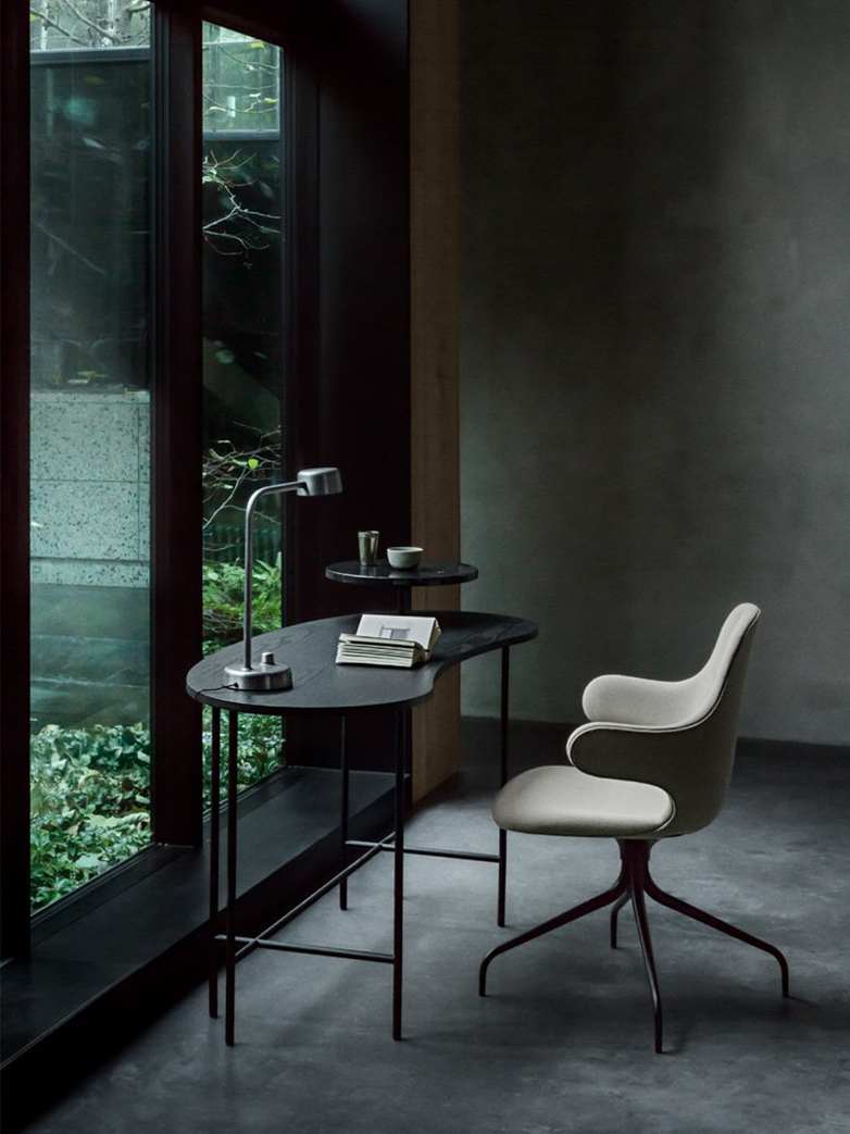 Pallete Desk JH9 – Black Ash & Nero Marquina Marble