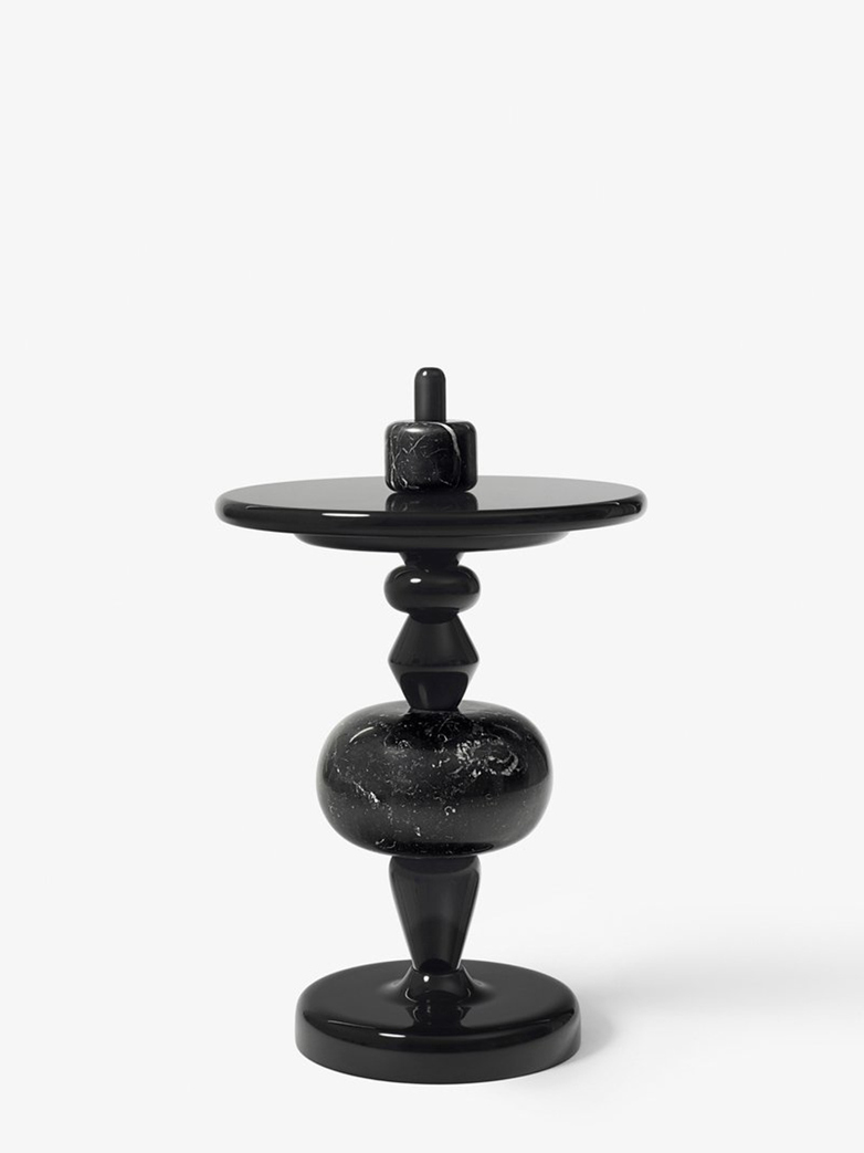 Shuffle Table MH1 – Nero Marquina Marble