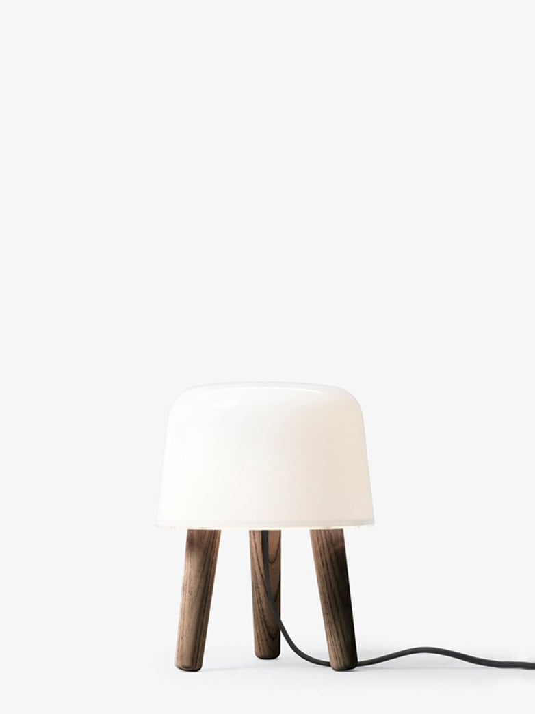 Milk Table Lamp NA1 – Smoked Oiled Ash