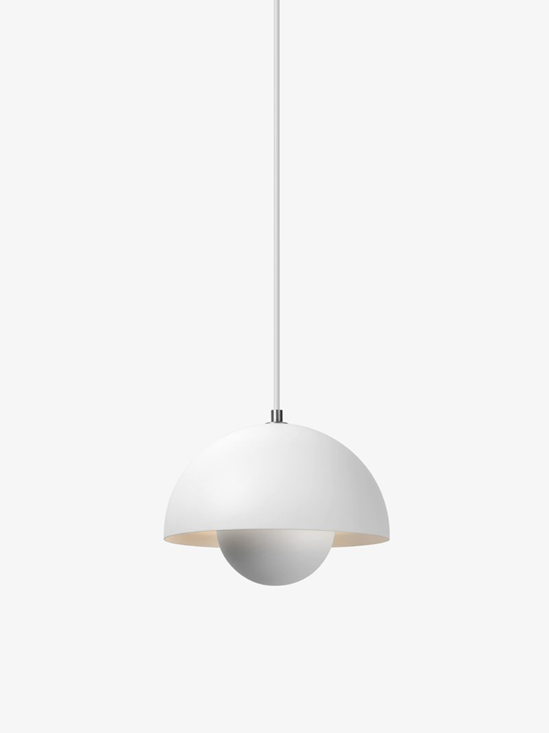 Flowerpot Pendant VP1 – Matt White