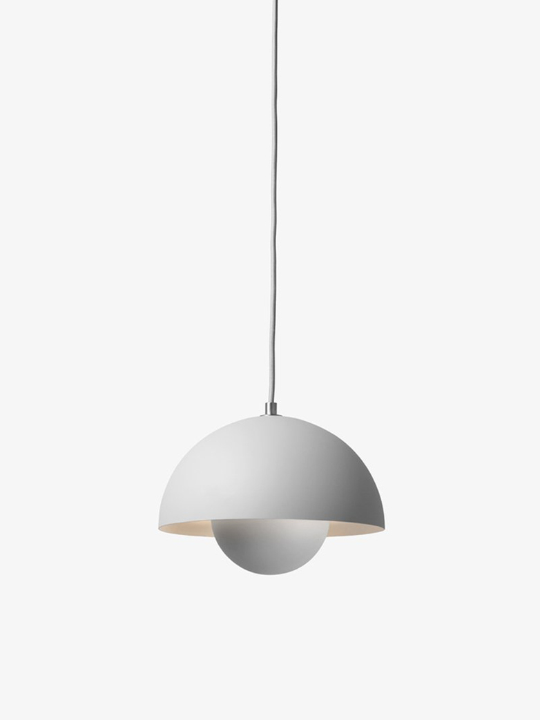 Flowerpot Pendant VP1 – Matt Light Grey