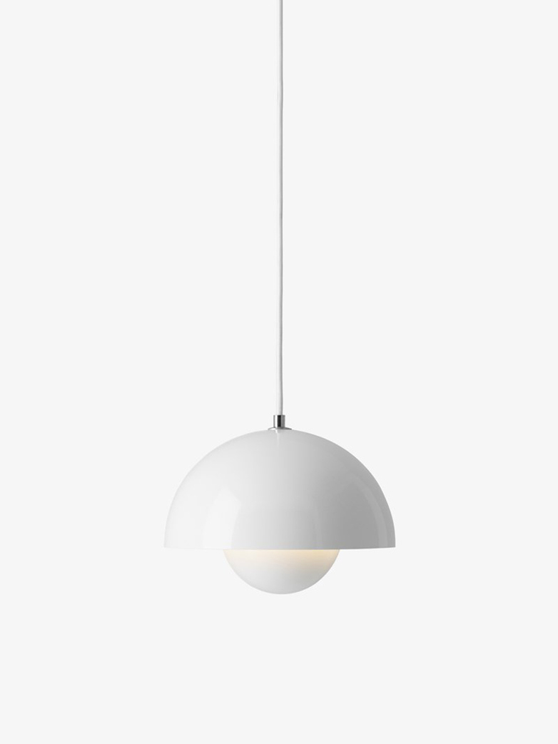 Flowerpot Pendant VP1 – White