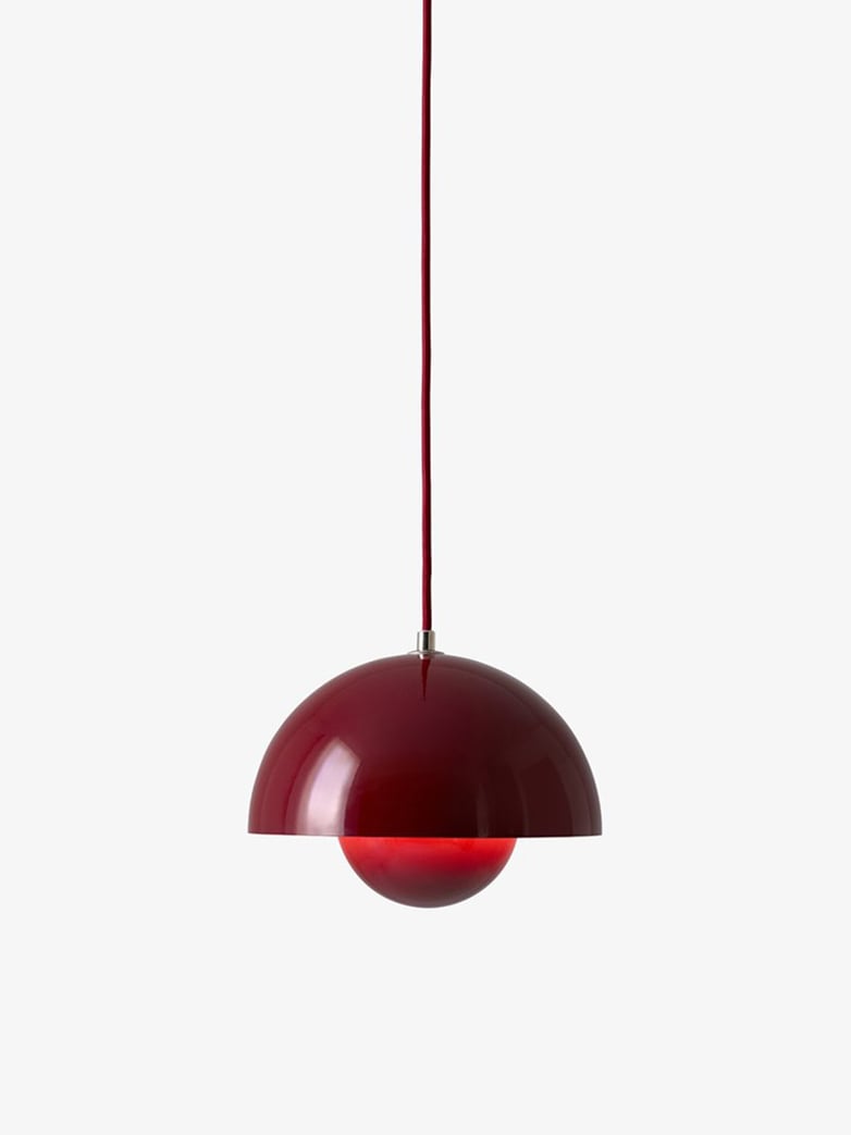 Flowerpot Pendant VP1 – Deep Red