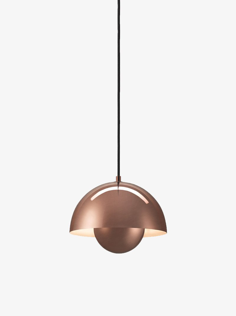 Flowerpot Pendant VP1 – Polished Copper
