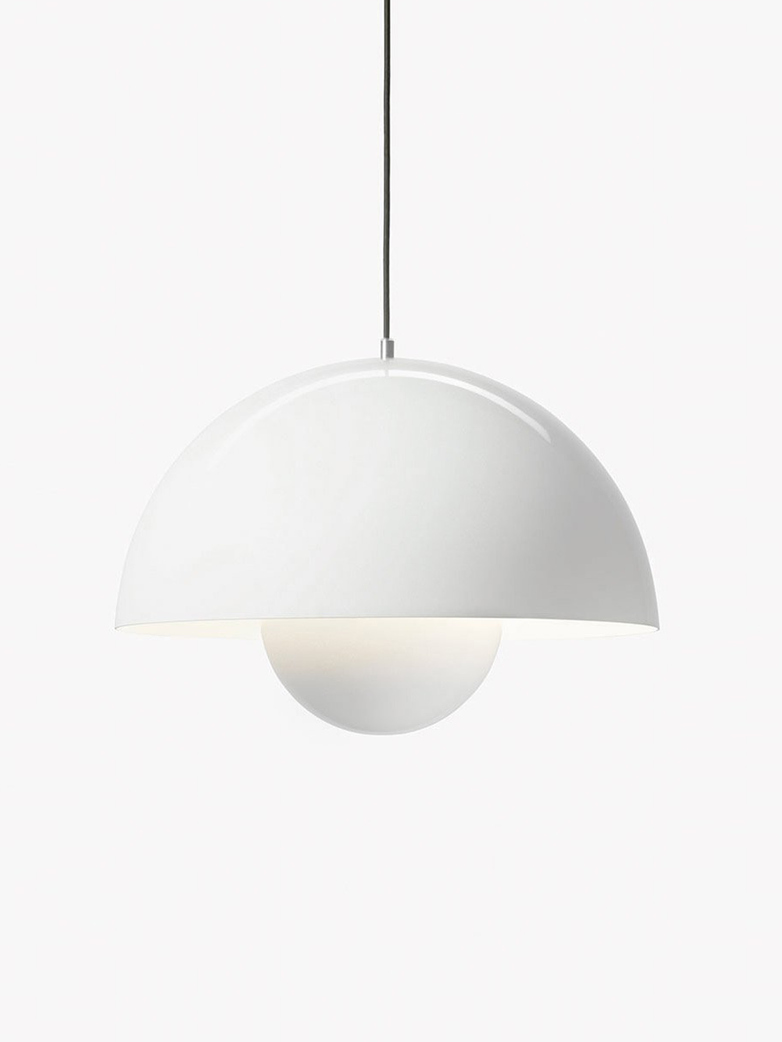 Flowerpot Pendant VP2 – White
