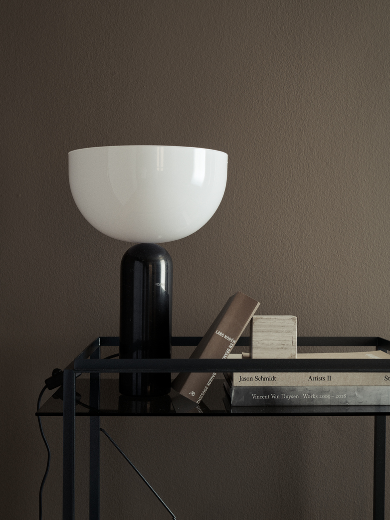 Kizu Table Lamp - Black Marble - Small