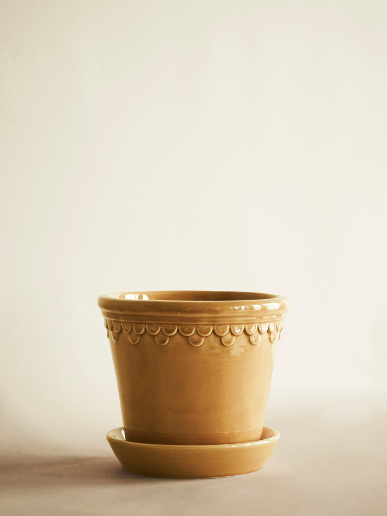 Copenhagen Pot – Yellow Amber – 18 cm