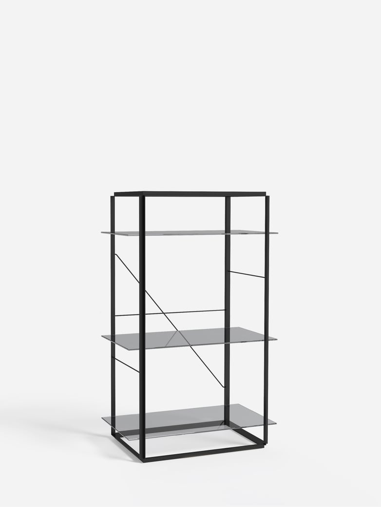 Florence Shelf – Black – Medium