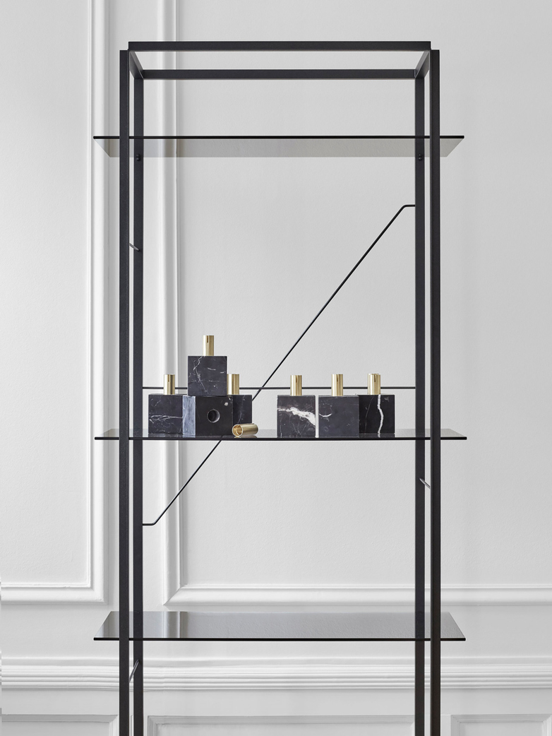 Florence Shelf – Black – Medium