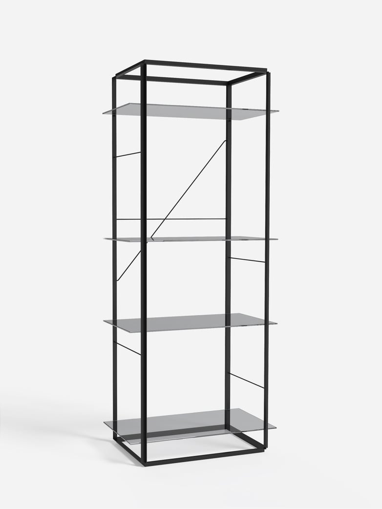 Florence Shelf – Black – Large
