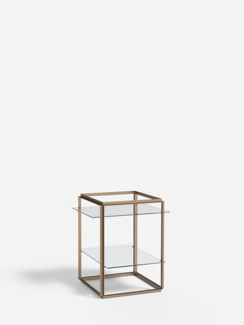 Florence Side Table – Raw Gold