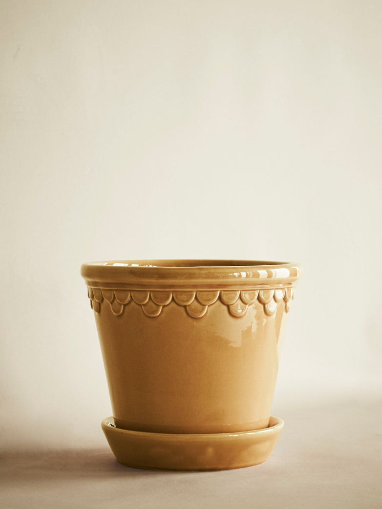 Copenhagen Pot – Yellow Amber – 21 cm