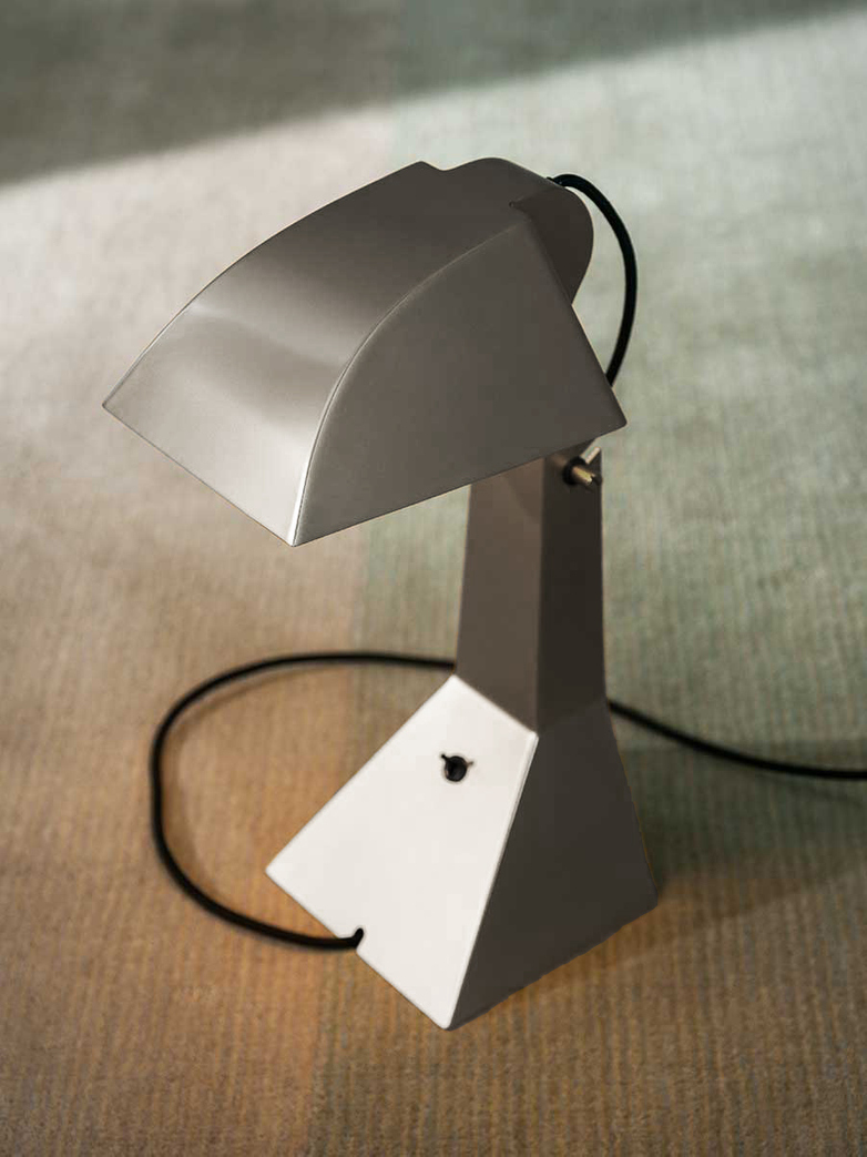 E63 Table Lamp – Polished Chrome