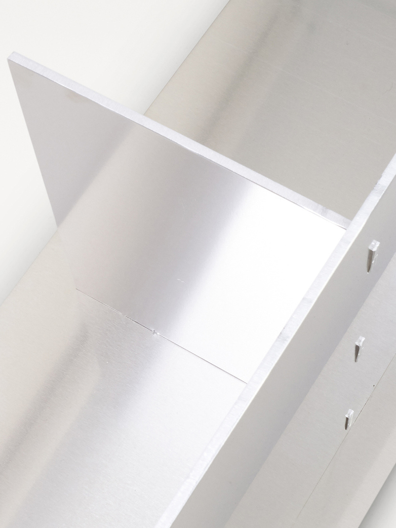 Rivet Shelf – Large - White