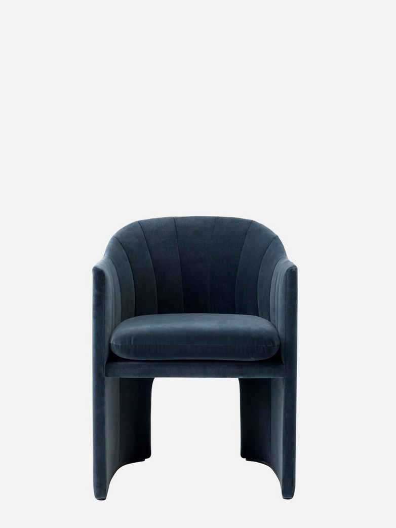 Loafer Lounge Chair - SC24 - Velvet Twilight