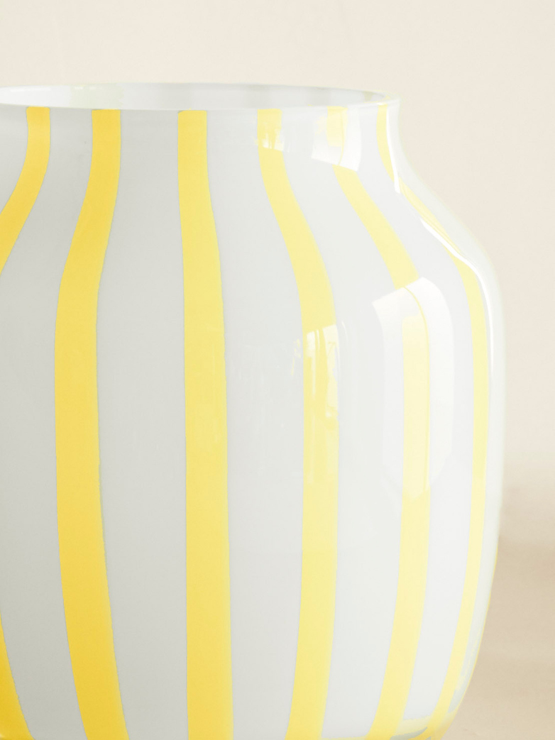 Yellow Juice Wide Vase