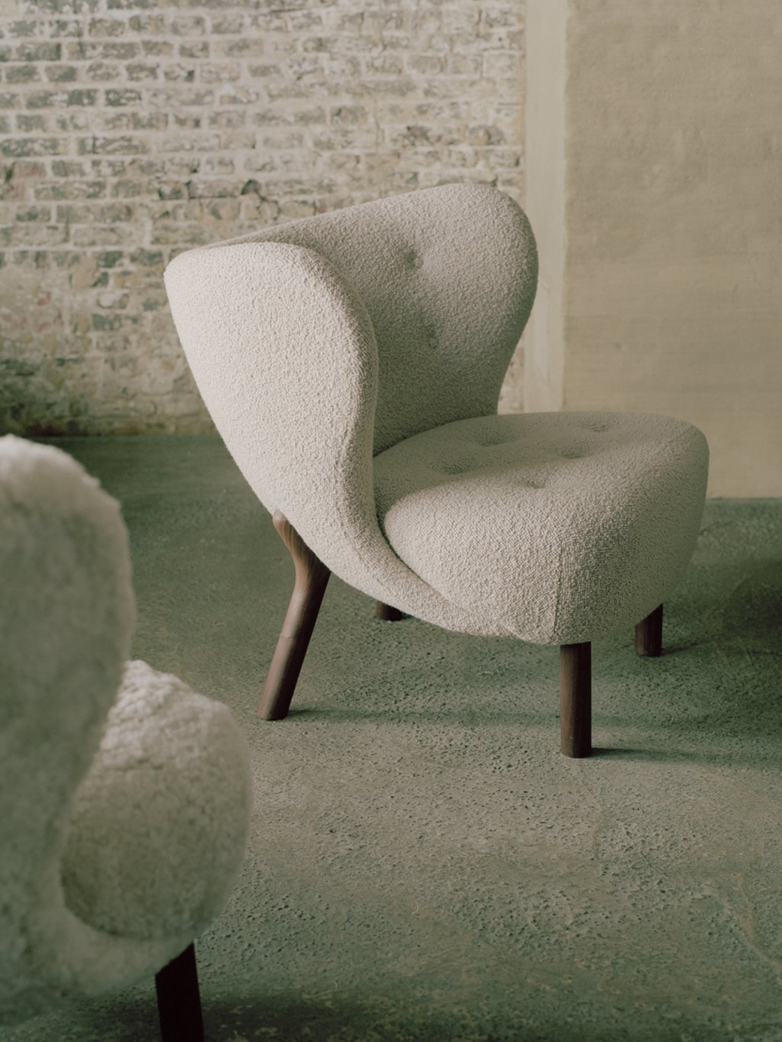 Little Petra VB1 – Sheepskin – Oiled Walnut