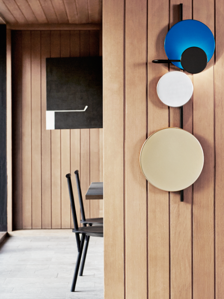 Planet Wall Lamp – Electric Blue
