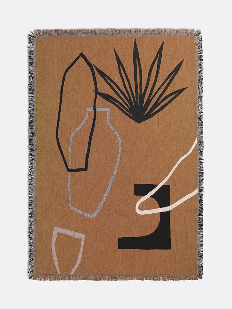 Mirage Blanket – Mustard