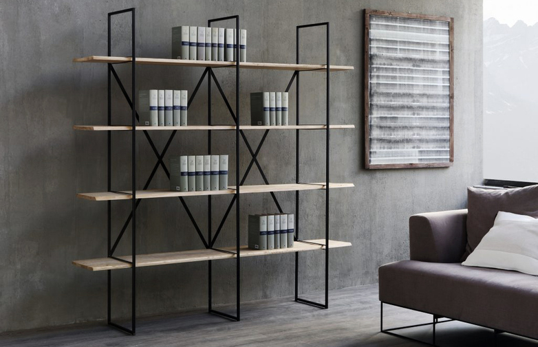 Slim Irony Bookcase