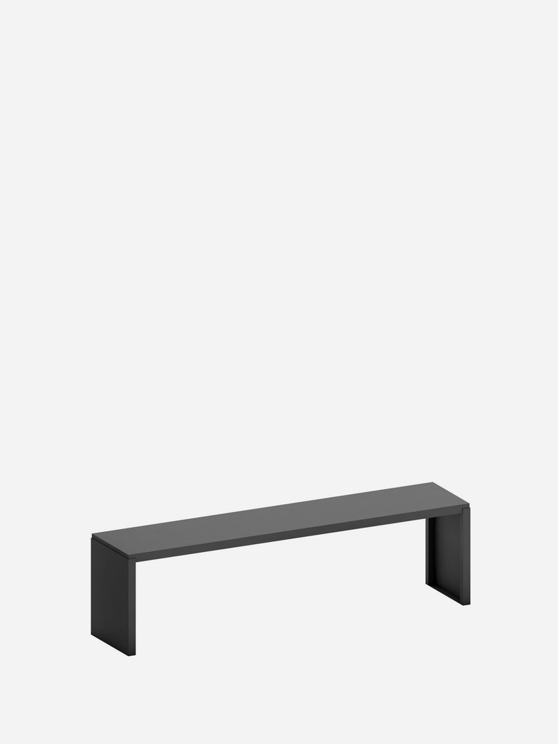 Big Irony Outdoor Bench – Gunmetal