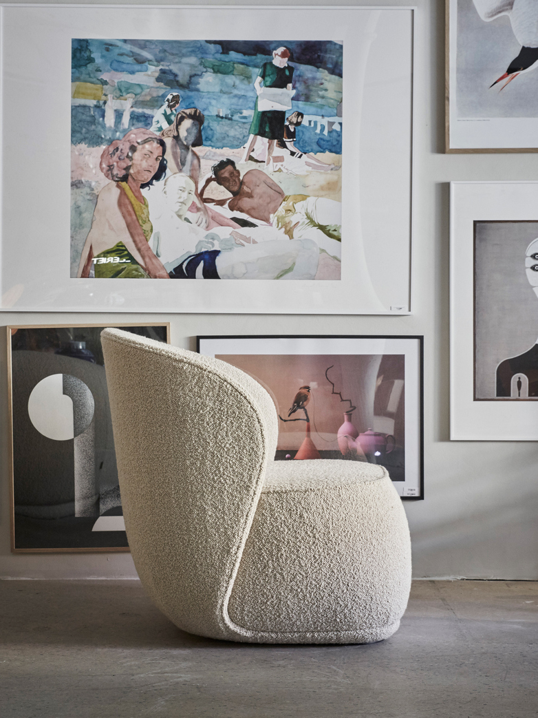 La Pipe Lounge Chair – Dedar Karakorum