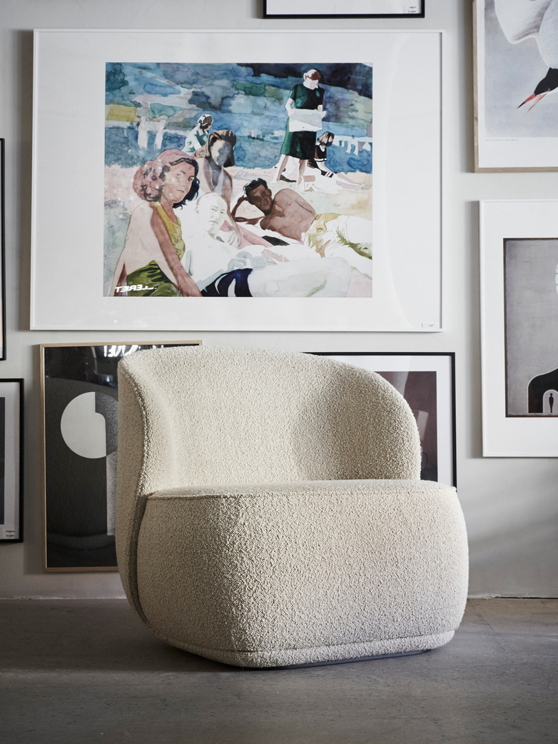 La Pipe Lounge Chair – Dedar Karakorum