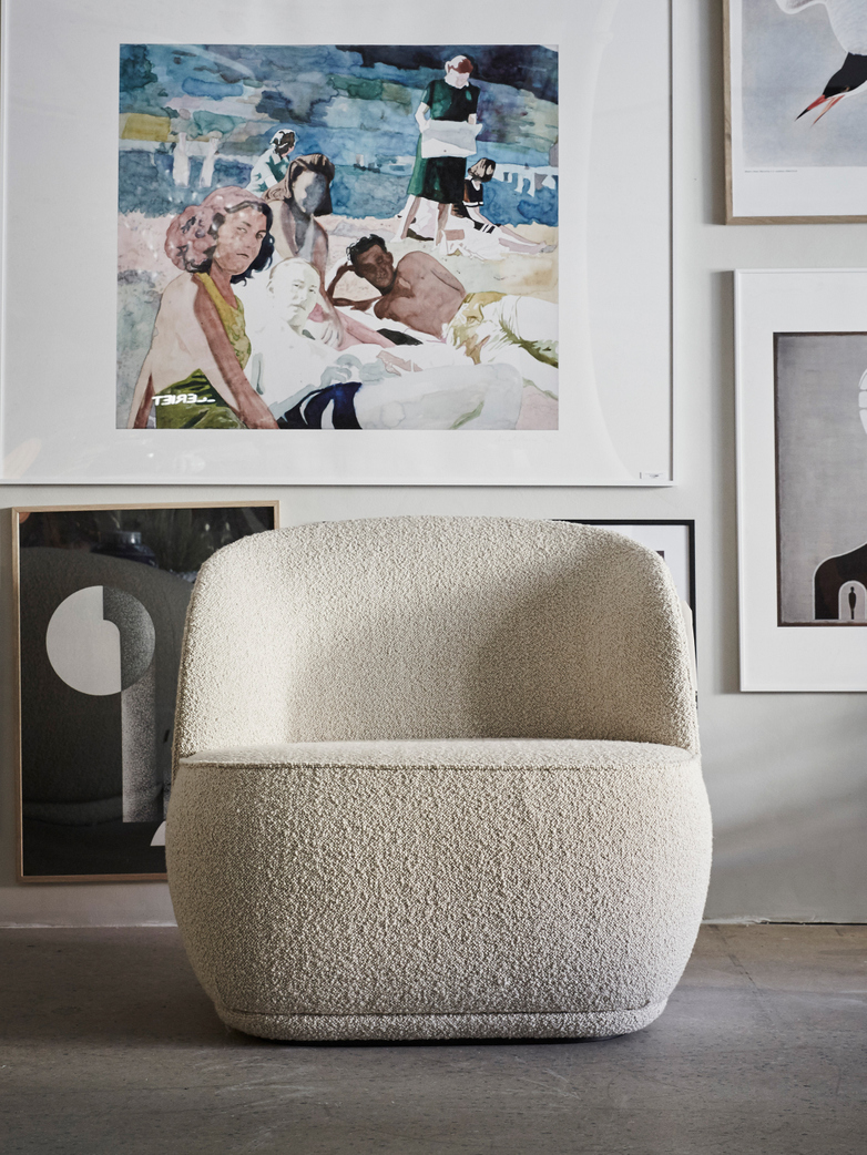 La Pipe Lounge Chair – Dedar Karakorum