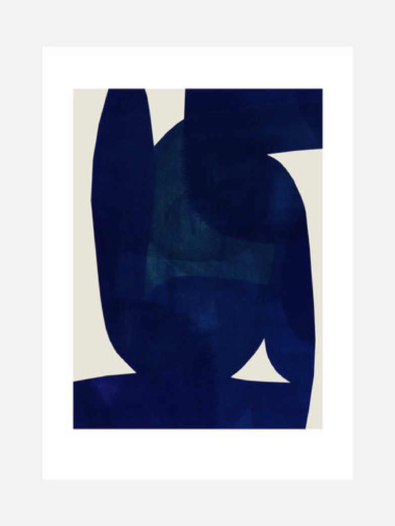 Blue Shape – 50x70