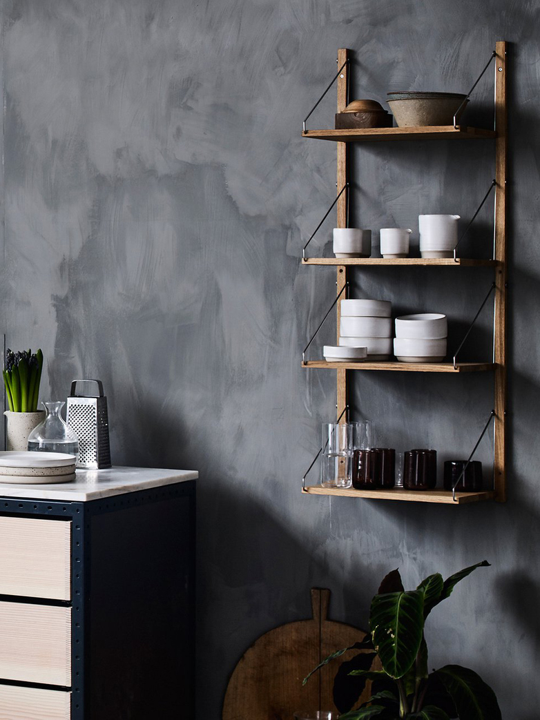 Shelf Library H148 W40 Section – Natural