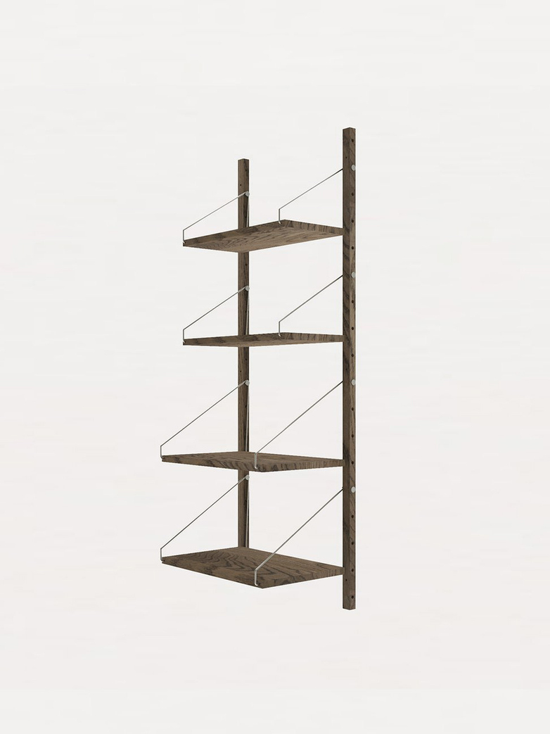 Shelf Library H148 W40 Section – Dark