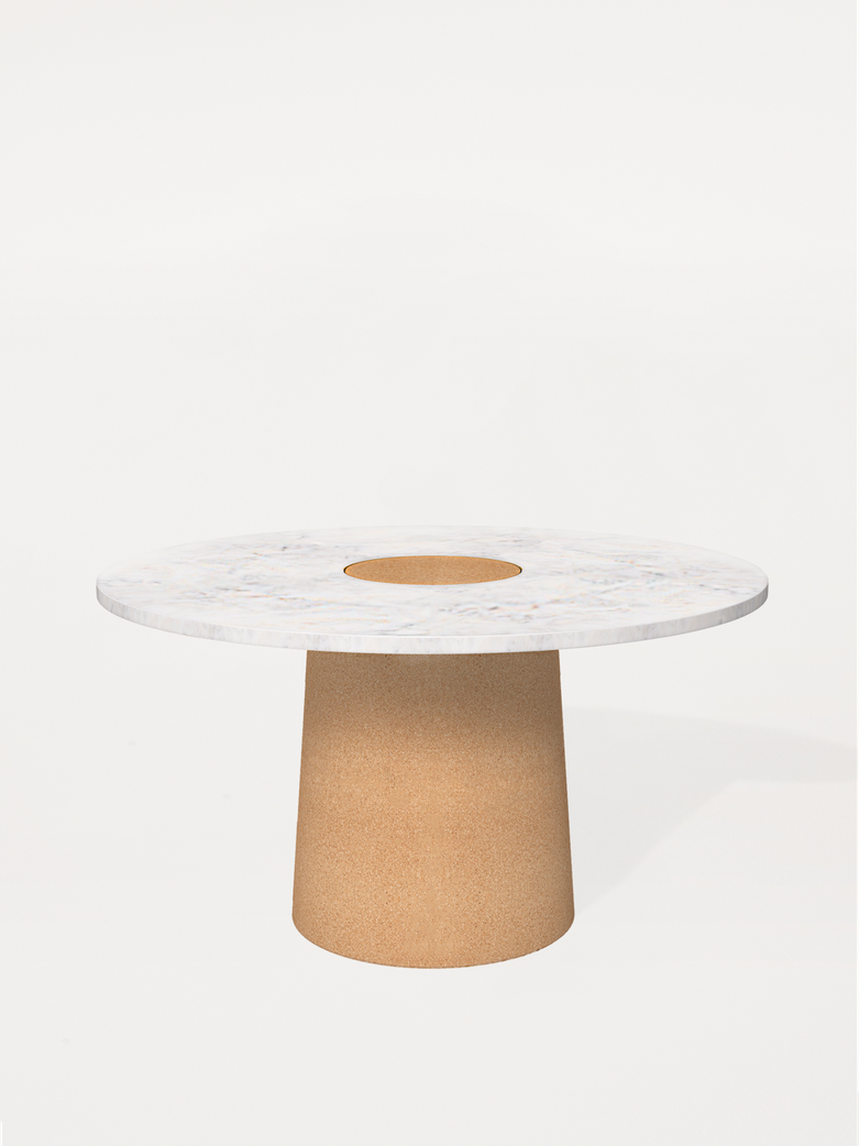 Sintra Dining Table - White Marble