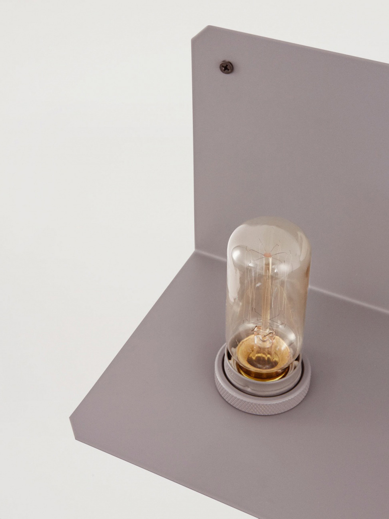 90° Wall Light – Grey