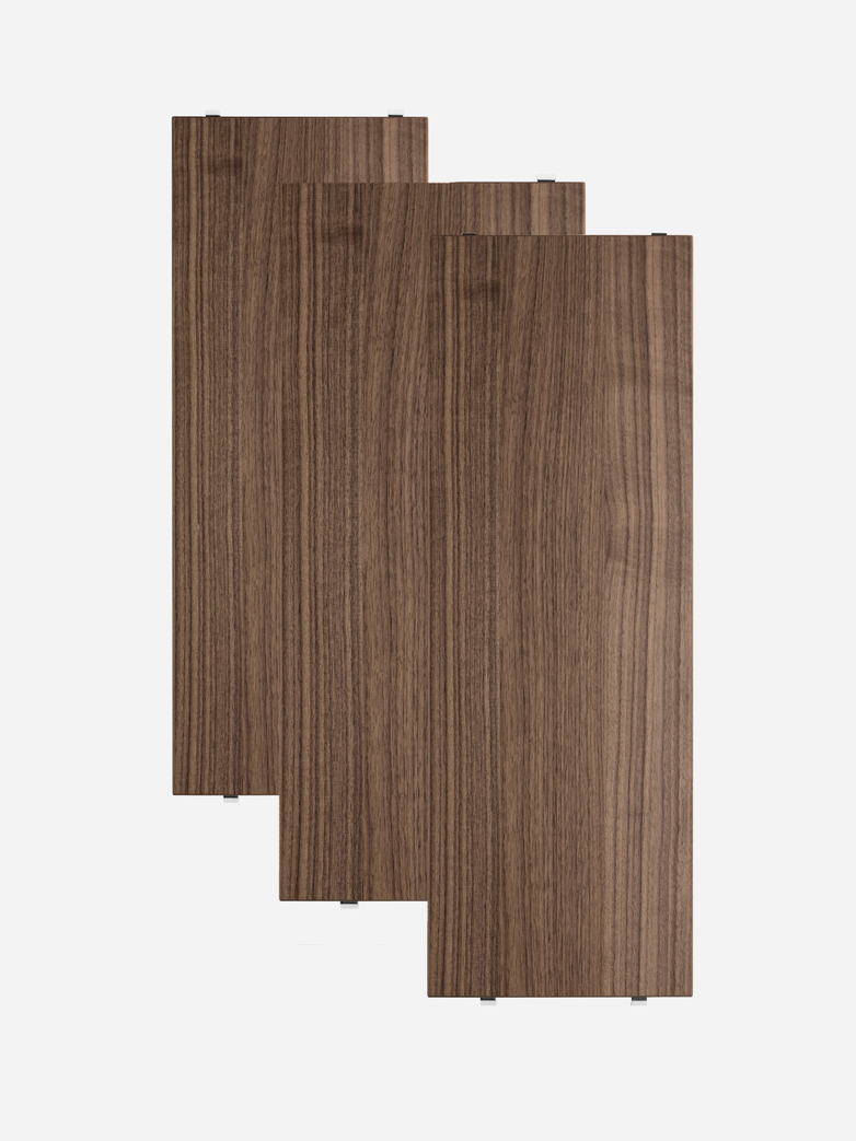 Shelves 3-pack – Walnut