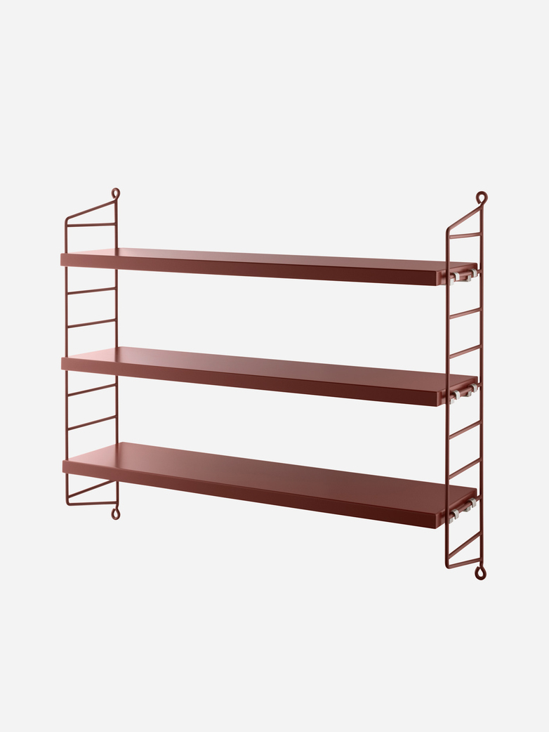 String Pocket – Burgundy / Burgundy