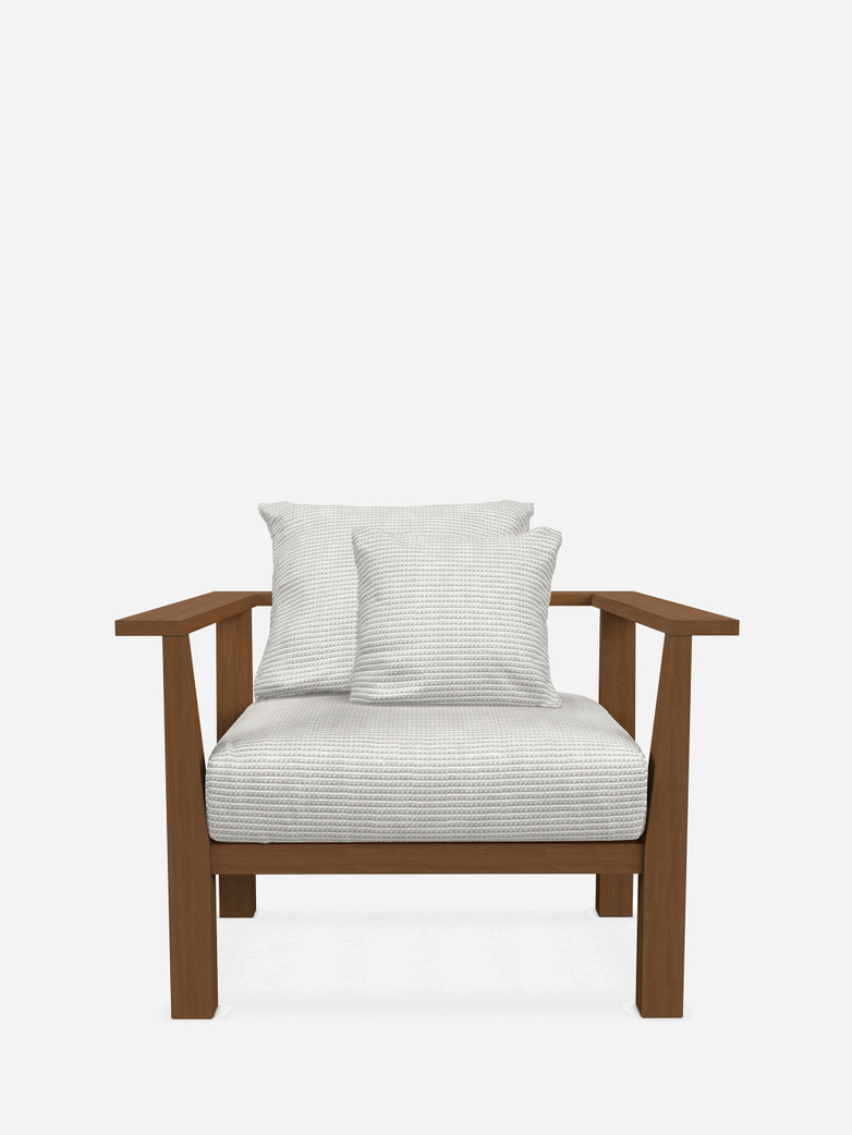 Inout 01 Lounge Chair – Category D - Wafer Bianco