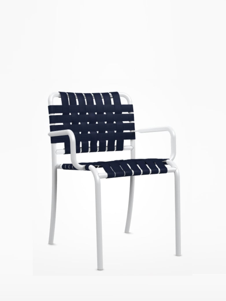 Inout 824 C Armchair – White/Blue