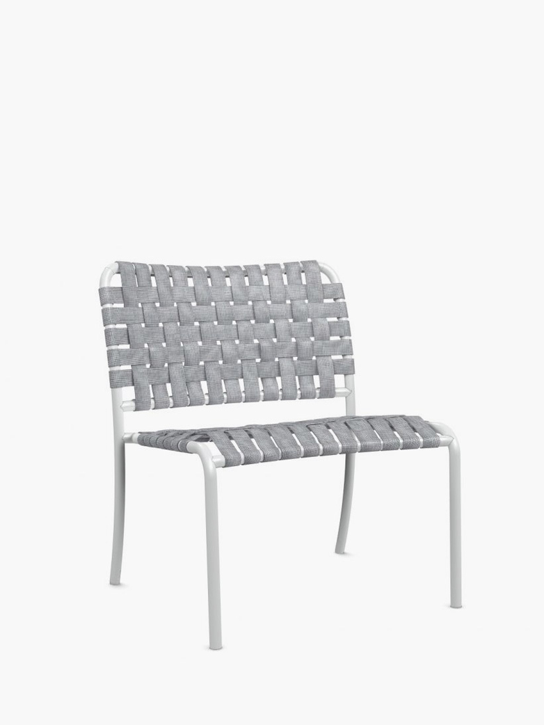 Inout 825 C Lounge Chair – White/Grey