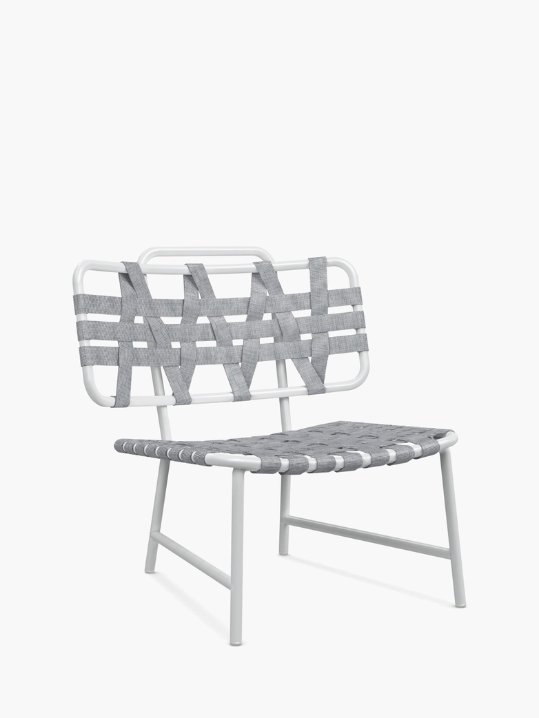 Inout 856 Lounge Chair – White/Grey