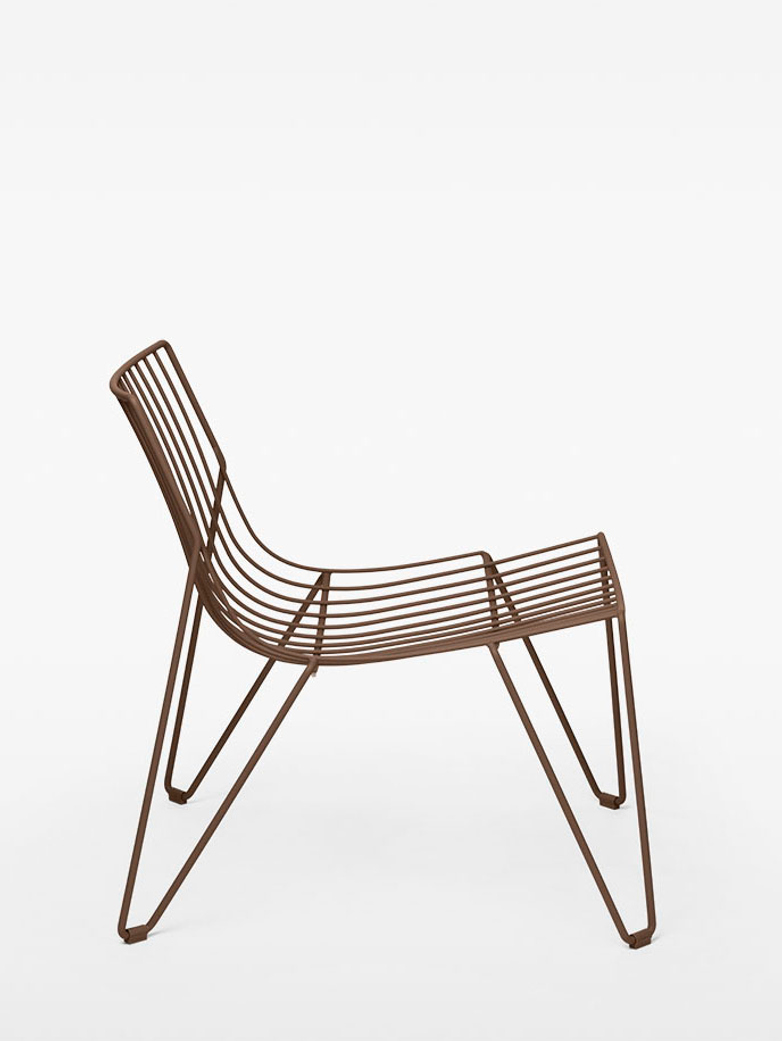 Tio Easy Chair – Pale Brown