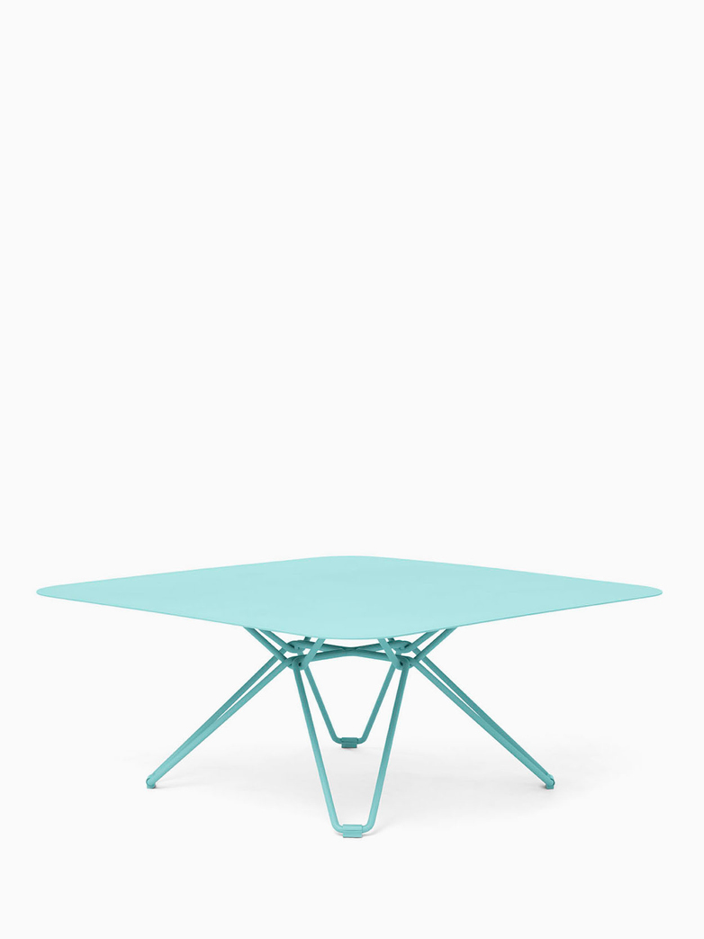 Tio Coffee Table – Pastel Turquoise – 85x85