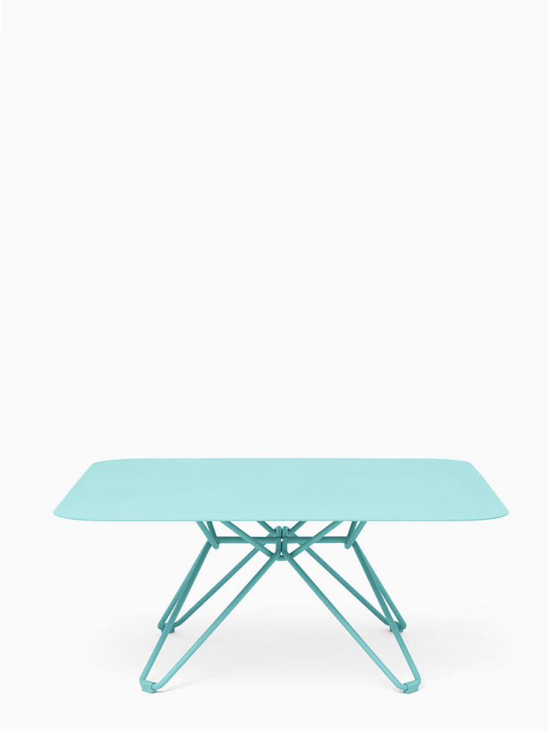 Tio Coffee Table – Pastel Turquoise – 85x85