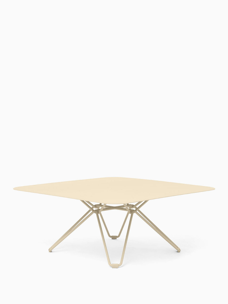 Tio Coffee Table – Ivory – 85x85