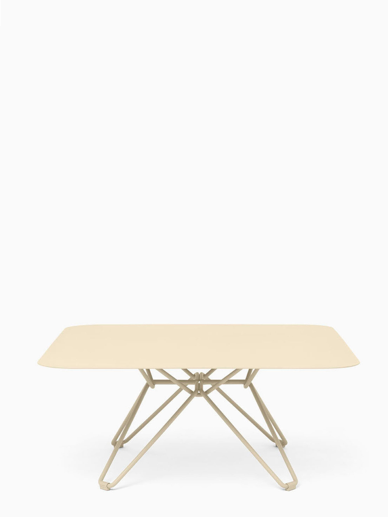 Tio Coffee Table – Ivory – 85x85