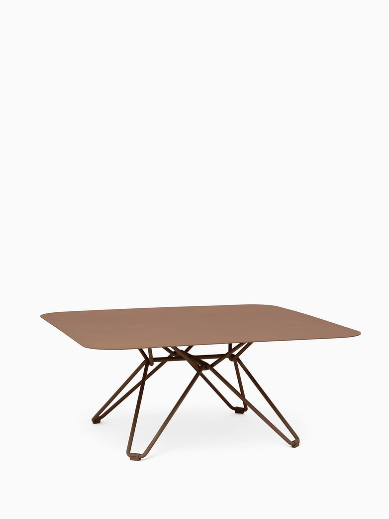Tio Coffee Table – Pale Brown – 85x85