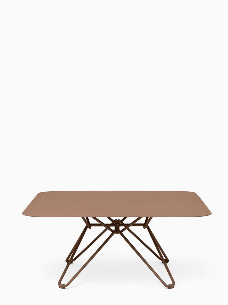 Tio Coffee Table – Pale Brown – 85x85