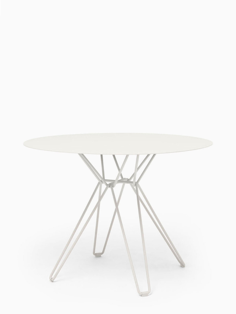 Tio Dining Table – White – Ø100